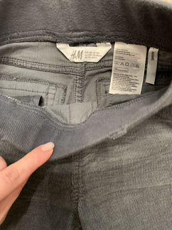 Вельветовые брюки H&M