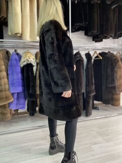 Шуба норковая Blackglama 42/44