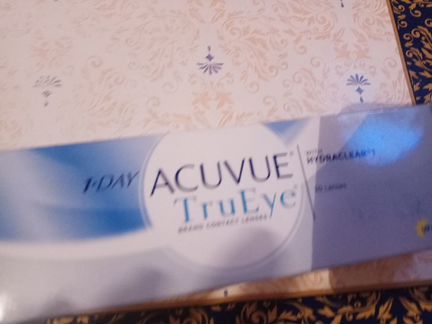 Контактные ежедневные линзы-5,5