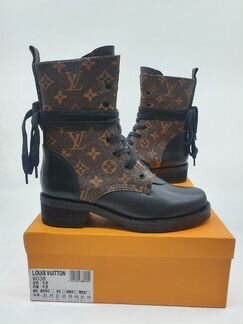 Ботинки Louis Vuitton кожаные