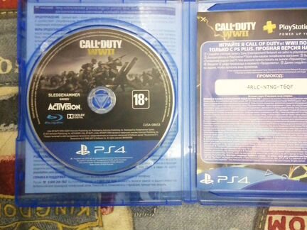 Игры PlayStation 4. CoD WW2