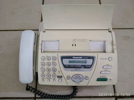 Телефоны-факсы Panasonic,Brother