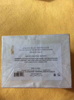 Amouage Honour Woman EDP и Body lotion новые