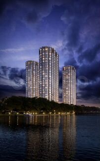 1-к апартаменты, 23.4 м², 8/25 эт.