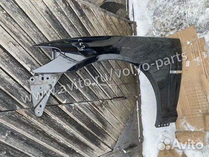 Крыло переднее левое Jaguar XF 07-11 чёрное