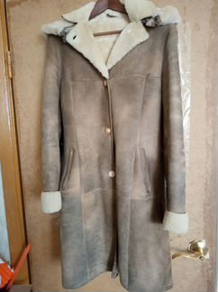 Итальянская женская дубленка р.44-46