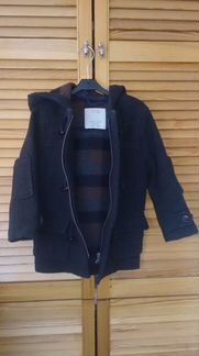 Модное пальтишко-дафлкот для мальчика