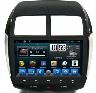 Mагнитола для Mitsubishi ASX, C4 AirCross Android