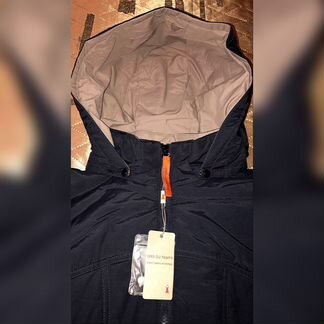 Куртка-пальто новая демисезонная (темно-синяя)