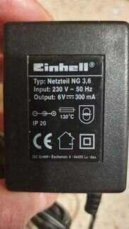 Блок питания 6V 300mA