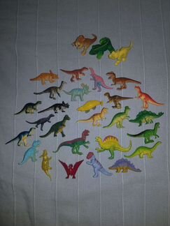 Коллекция мини-фигурок динозавров, 30 штук