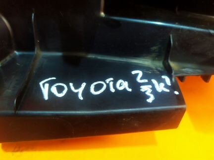 Дефлектор радиатора левый Toyota Highlander 3 U50