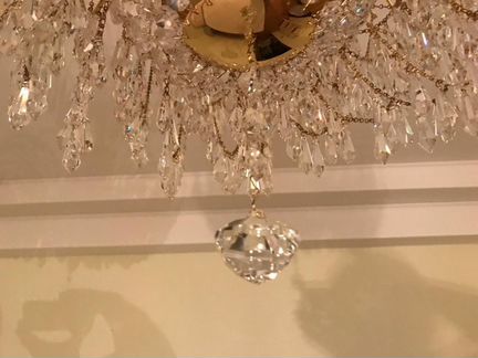 Люстра хрустальная чехия