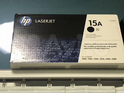 Картридж HP 15A, черный (c7115a)