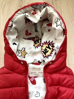 Жилетка с капюшоном Zara