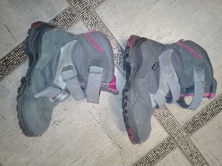 Ботинки демисезонные на шерстянной подкладке Ecco