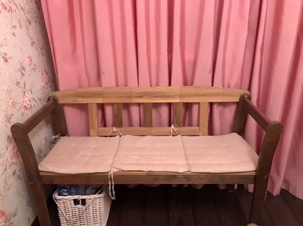 Лавка деревянная