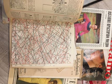 Журналы с выкройками 60-70-80-е