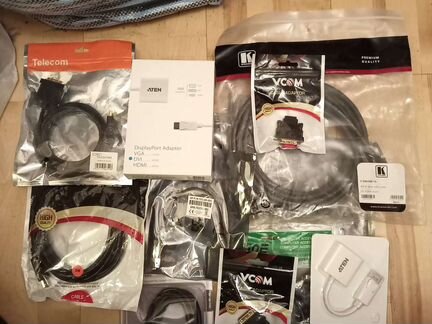 Кабели,переходники,адаптеры(DVI,DP,miniDP,hdmi