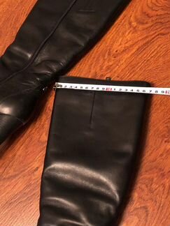 Сапоги зимние натуральные кожа и мех 37