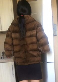 Шуба норковая S