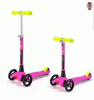 Самокат трехколесный