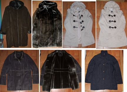 Пальто Camaie,Куртка на меху,иск.Дубленка 48-50,52