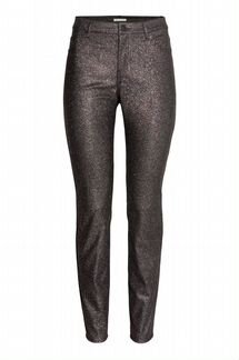 Р 42- 44 Новые эффектные джинсы с мерцанием H&M