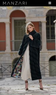 Шубка норка manzari