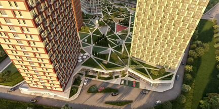 1-к апартаменты, 48.5 м², 9/21 эт.