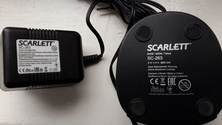 Scarlett SC-263 с зарядкой
