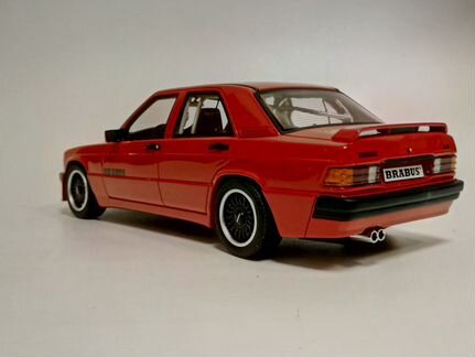 Mercedes Brabus 190E 3,6S W201 Red 1:18 Otto